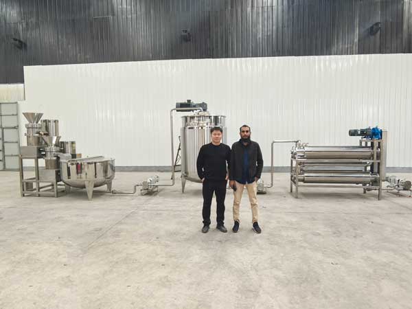 1000 kg/h Peanut Butter Line